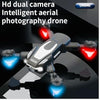 Compatable for FROWWY J2 Drone with 4K HD Camera, 360° Rotation, 110° Wide-Angle Lens, 45° Adjustable Camera, LED Lights, Carrying Case
