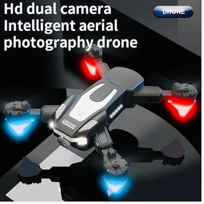 Compatable for FROWWY J2 Drone with 4K HD Camera, 360° Rotation, 110° Wide-Angle Lens, 45° Adjustable Camera, LED Lights, Carrying Case