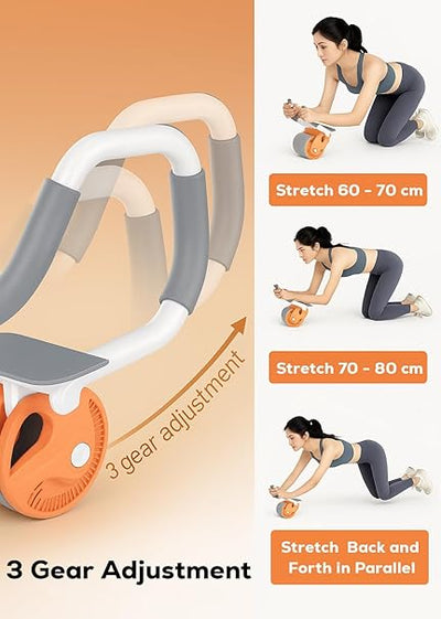 Rebound Abdominal Exercise Roller Wheel, designed for core workouts